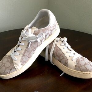 Coach Women's Beige Sneakers